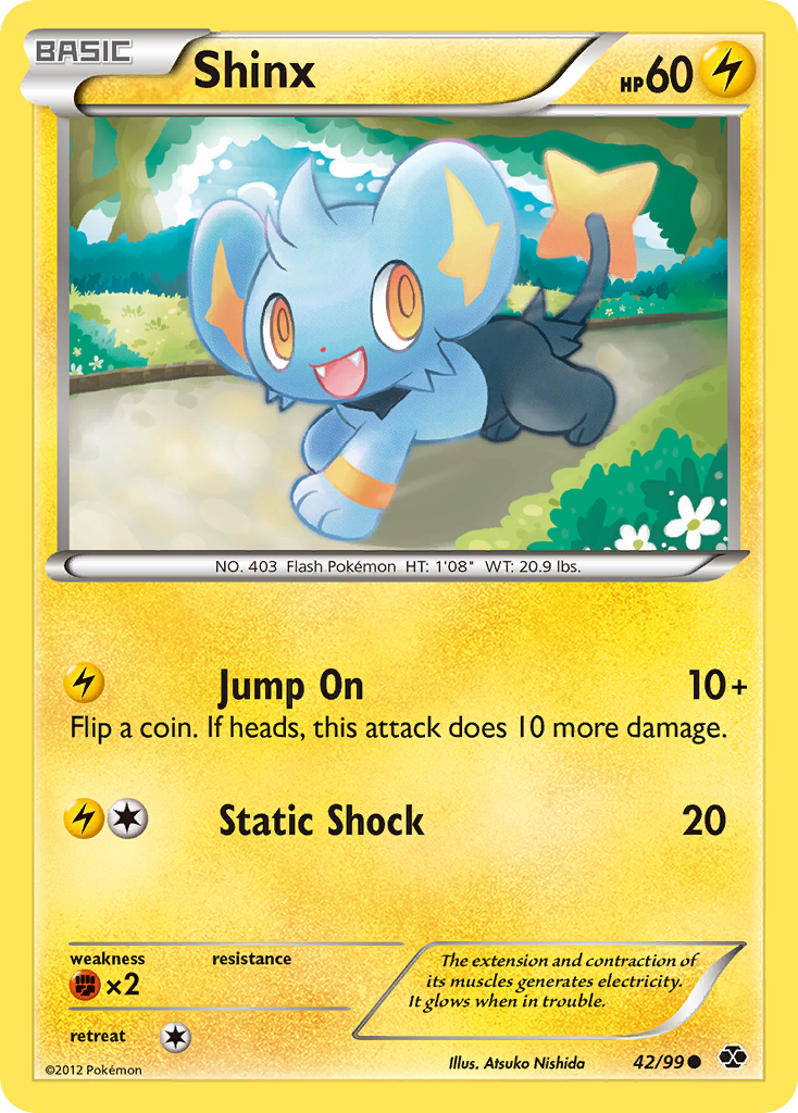 Shinx (42/99) [Black & White: Next Destinies] | Game Haven TX