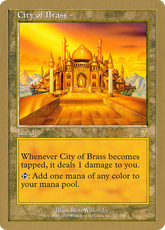 City of Brass (Brian Kibler) [World Championship Decks 2002] | Game Haven TX