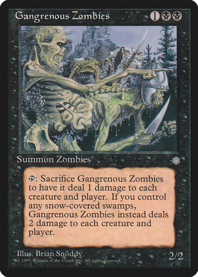 Gangrenous Zombies [Ice Age] | Game Haven TX