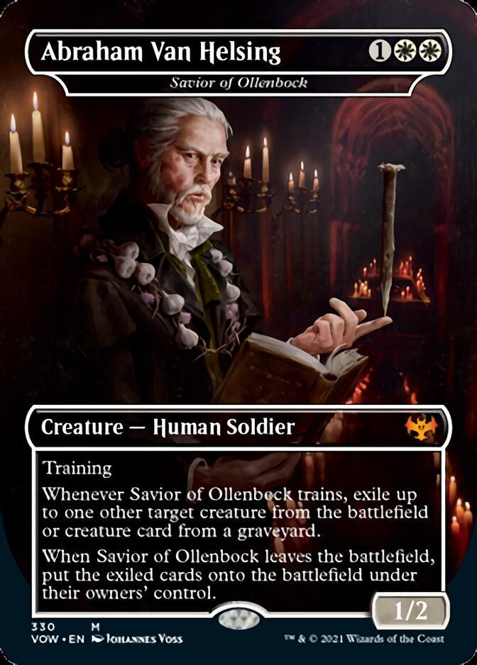 Savior of Ollenbock - Abraham Van Helsing [Innistrad: Crimson Vow] | Game Haven TX