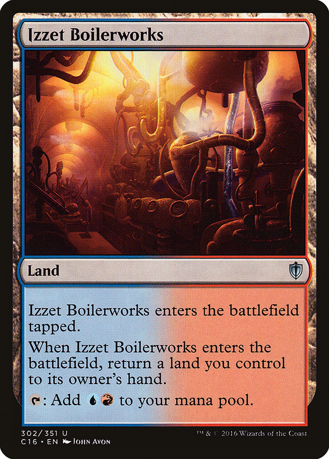 Izzet Boilerworks [Commander 2016] | Game Haven TX