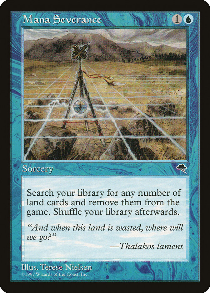 Mana Severance [Tempest] | Game Haven TX