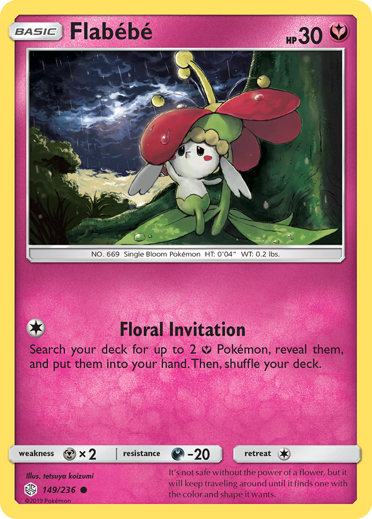 Flabebe (149/236) [Sun & Moon: Cosmic Eclipse] | Game Haven TX