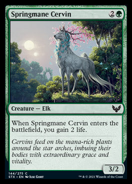 Springmane Cervin [Strixhaven: School of Mages] | Game Haven TX