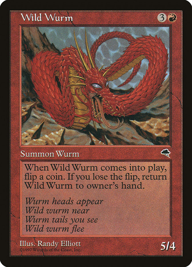 Wild Wurm [Tempest] | Game Haven TX