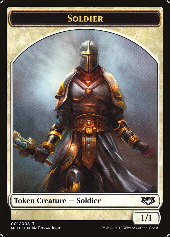 Soldier Token [Mythic Edition Tokens] | Game Haven TX