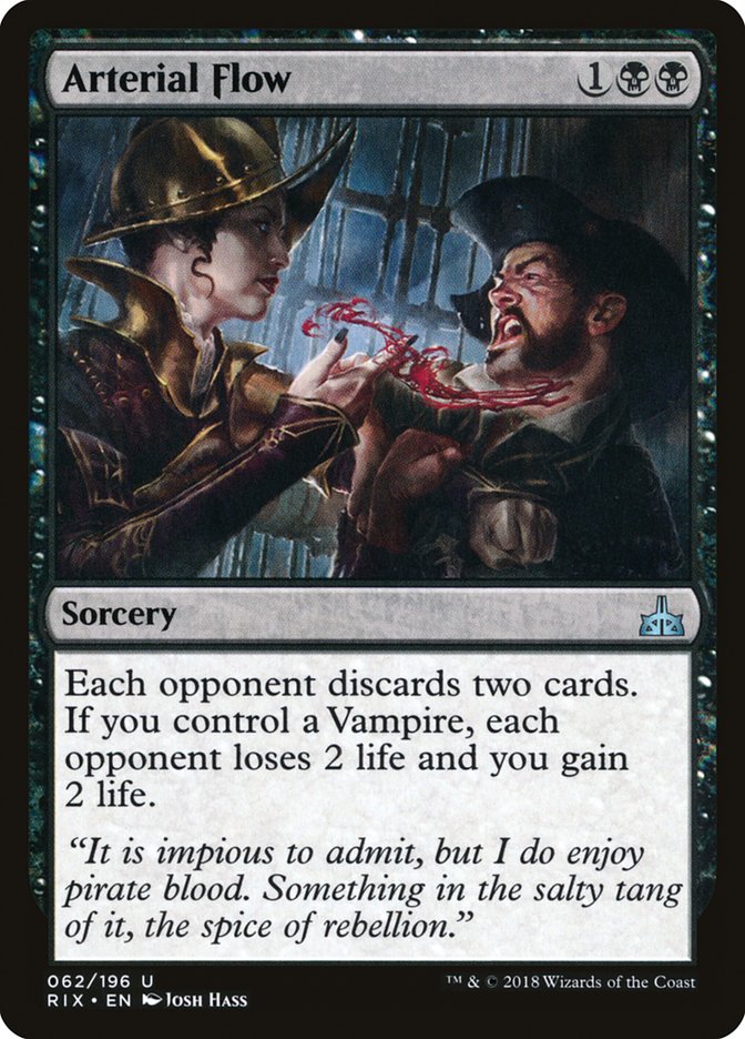 Arterial Flow [Rivals of Ixalan] | Game Haven TX