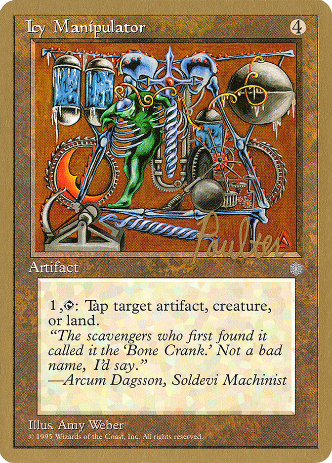 Icy Manipulator (Preston Poulter) [Pro Tour Collector Set] | Game Haven TX