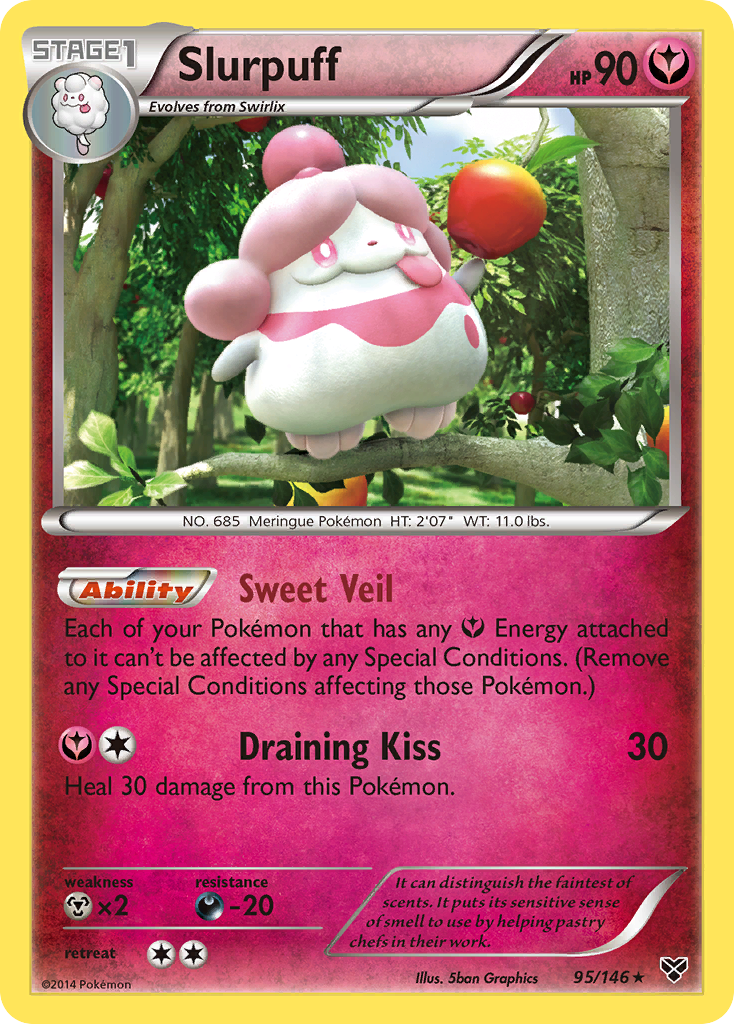 Slurpuff (95/146) [XY: Base Set] | Game Haven TX