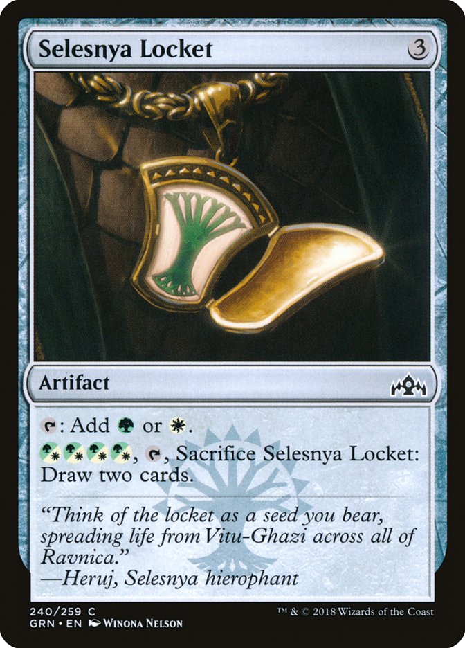 Selesnya Locket [Guilds of Ravnica] | Game Haven TX