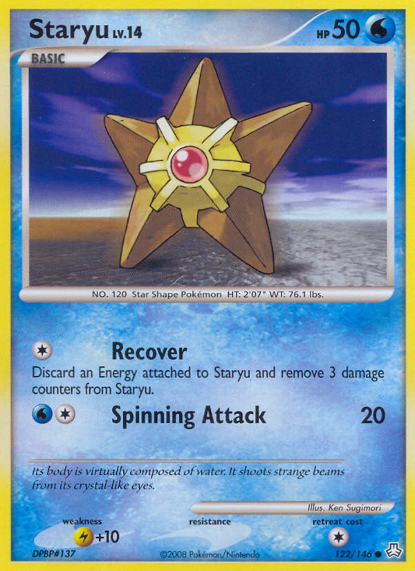 Staryu (122/146) [Diamond & Pearl: Legends Awakened] | Game Haven TX