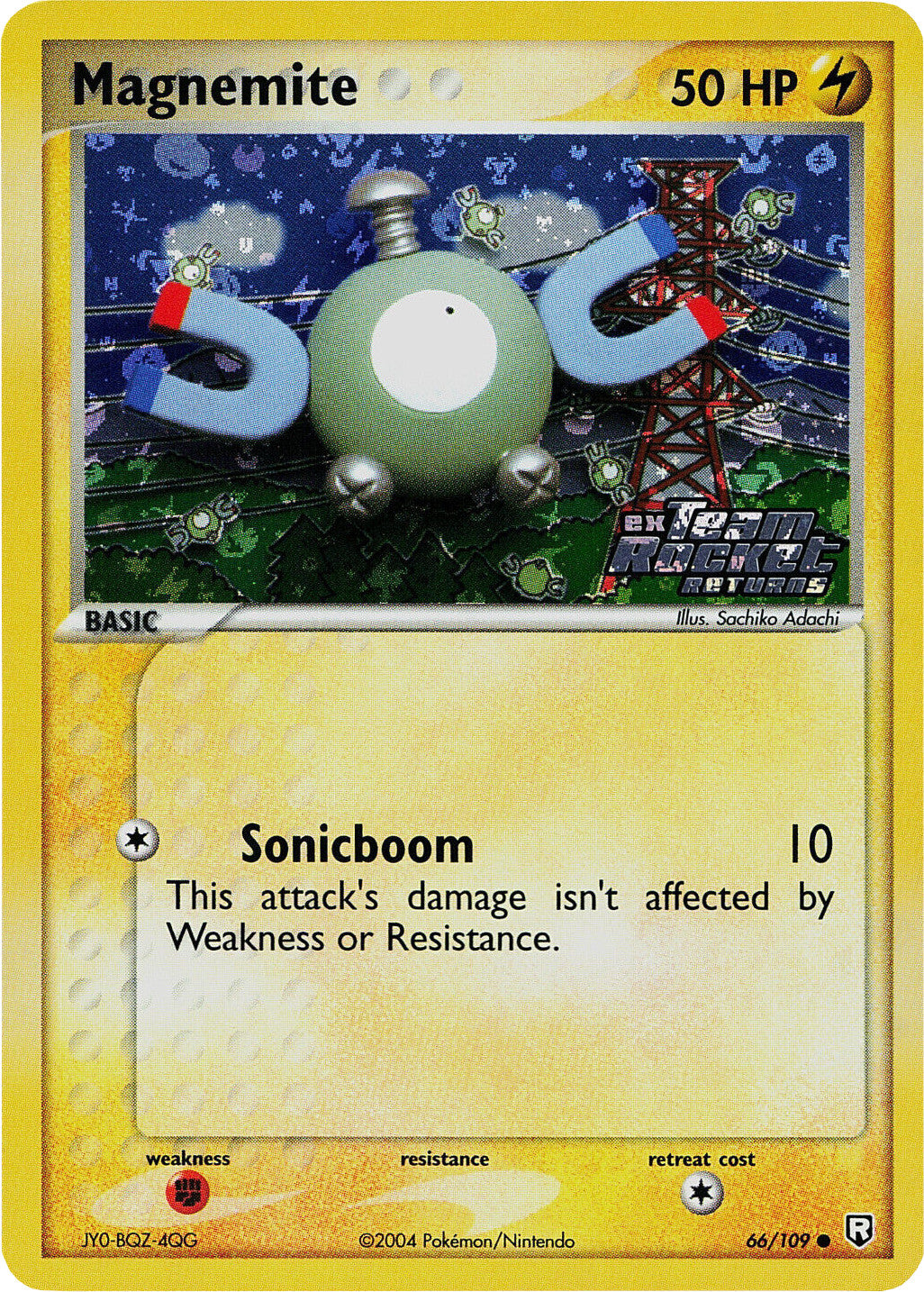 Magnemite (66/109) (Stamped) [EX: Team Rocket Returns] | Game Haven TX