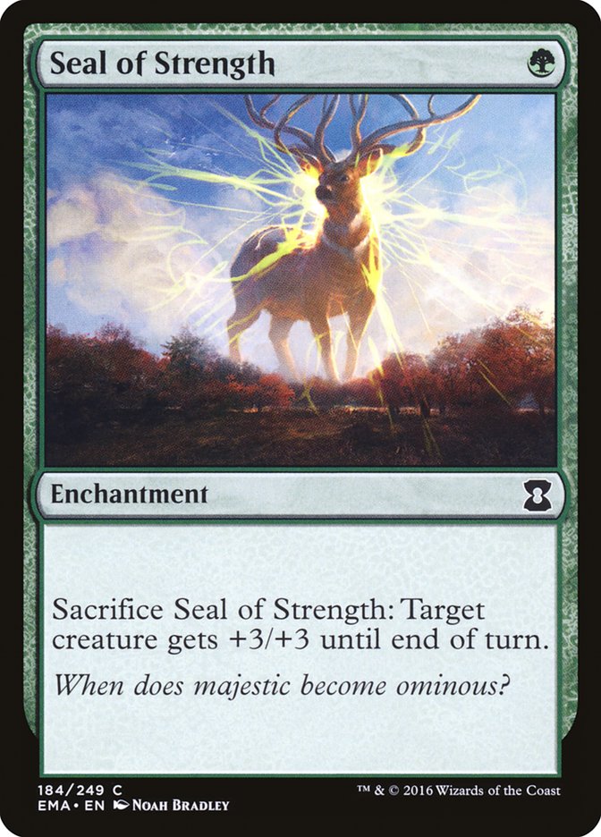 Seal of Strength [Eternal Masters] | Game Haven TX