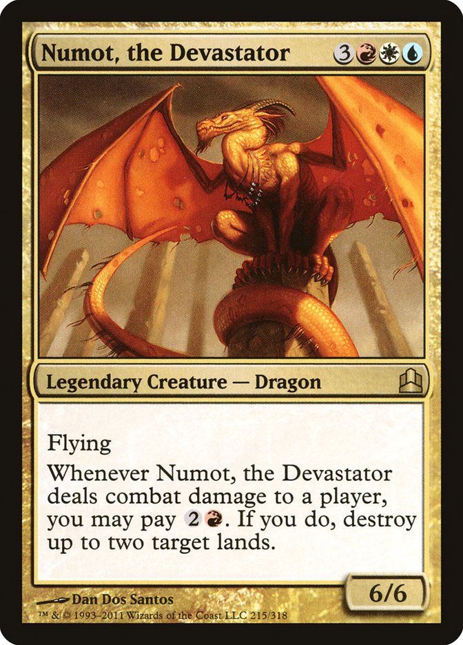Numot, the Devastator [Commander 2011] | Game Haven TX