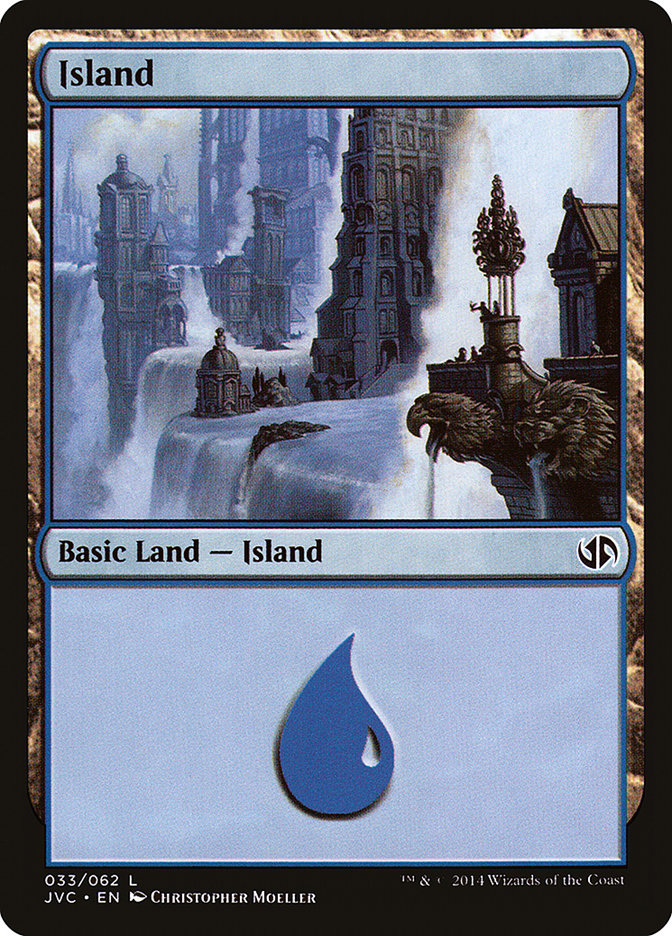 Island [Duel Decks Anthology: Jace vs. Chandra] | Game Haven TX