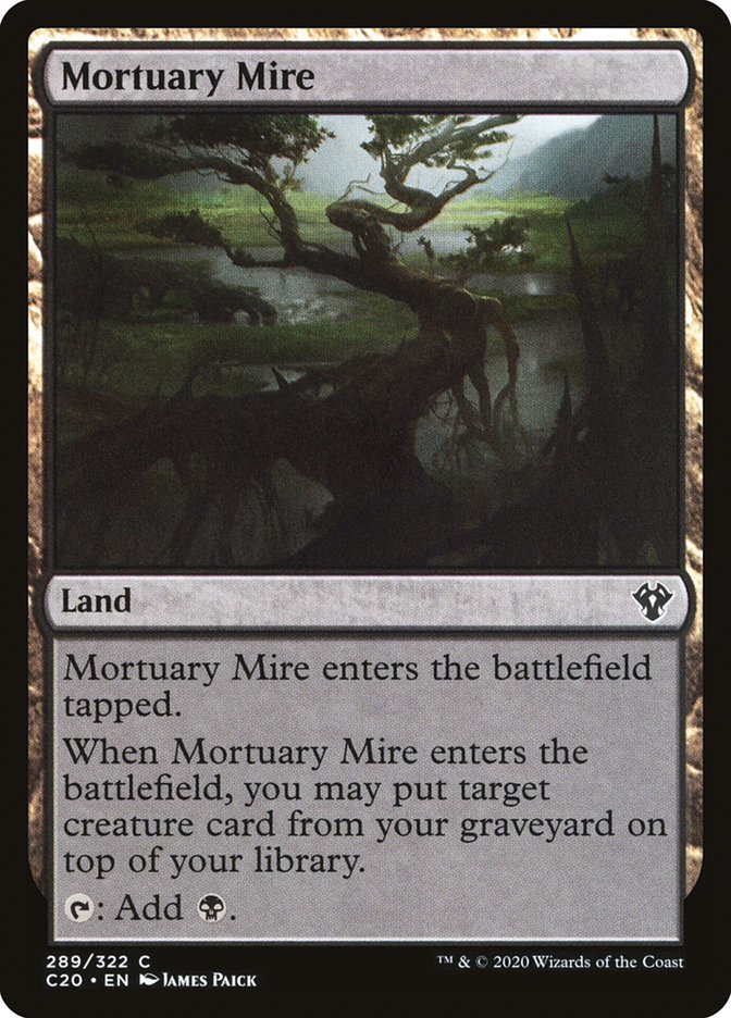 Mortuary Mire [Commander 2020] | Game Haven TX