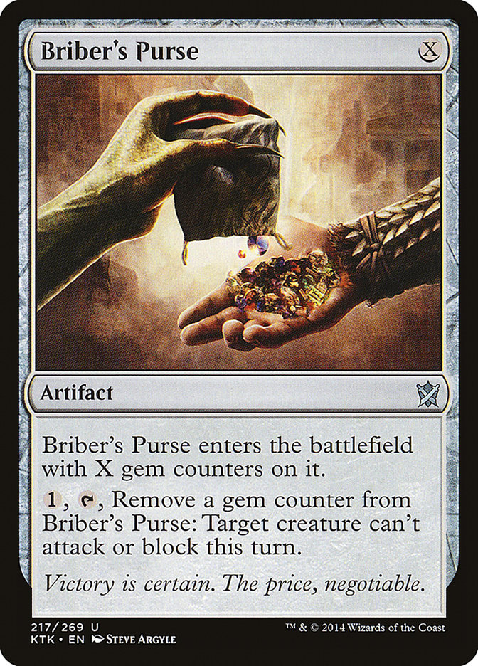 Briber's Purse [Khans of Tarkir] | Game Haven TX