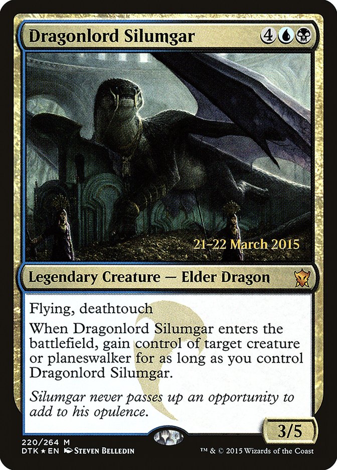 Dragonlord Silumgar [Dragons of Tarkir Promos] | Game Haven TX