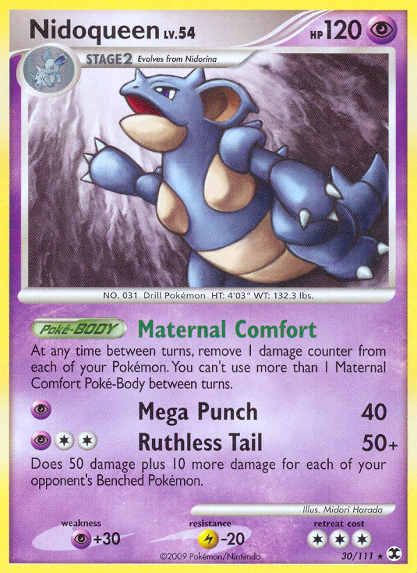 Nidoqueen (30/111) [Platinum: Rising Rivals] | Game Haven TX