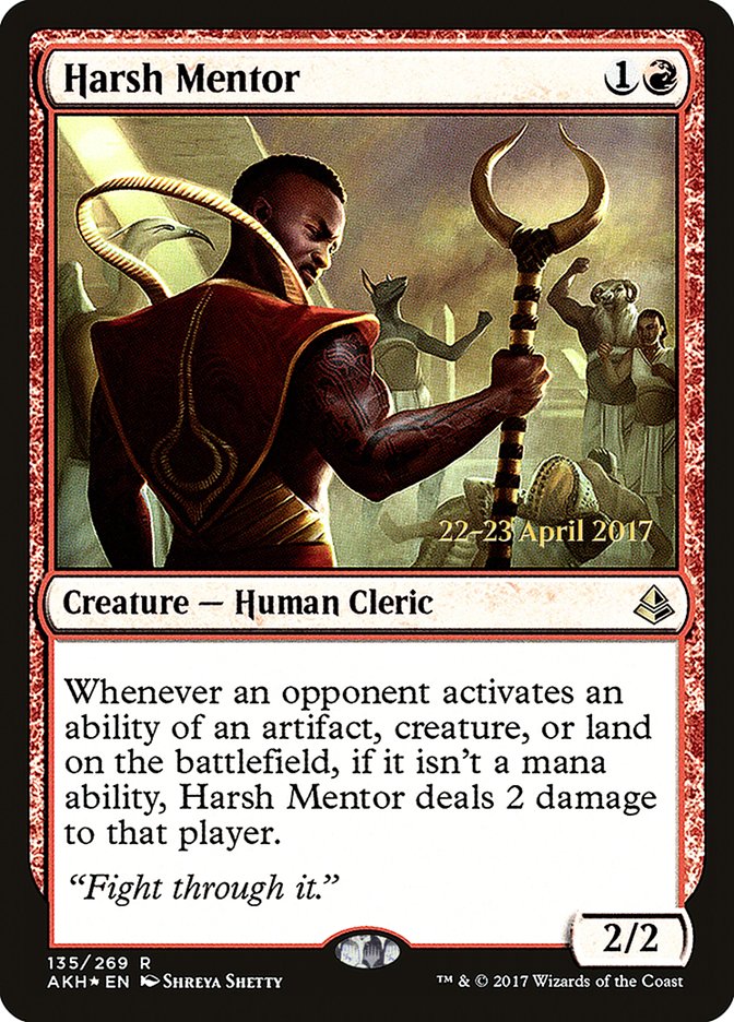 Harsh Mentor [Amonkhet Promos] | Game Haven TX