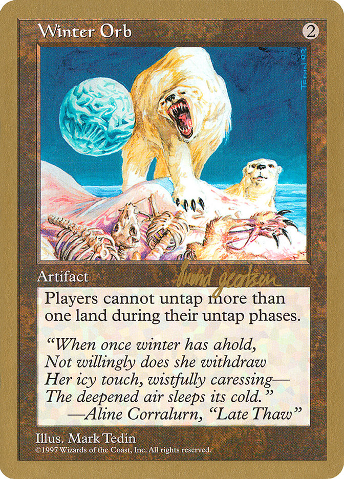 Winter Orb (Svend Geertsen) [World Championship Decks 1997] | Game Haven TX