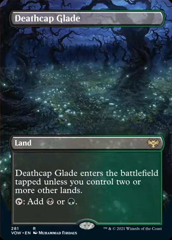 Deathcap Glade (Borderless) [Innistrad: Crimson Vow] | Game Haven TX