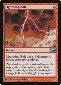 Lightning Bolt (M10) [Oversize Cards] | Game Haven TX