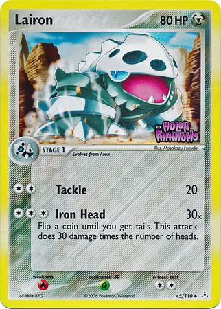Lairon (45/110) (Stamped) [EX: Holon Phantoms] | Game Haven TX