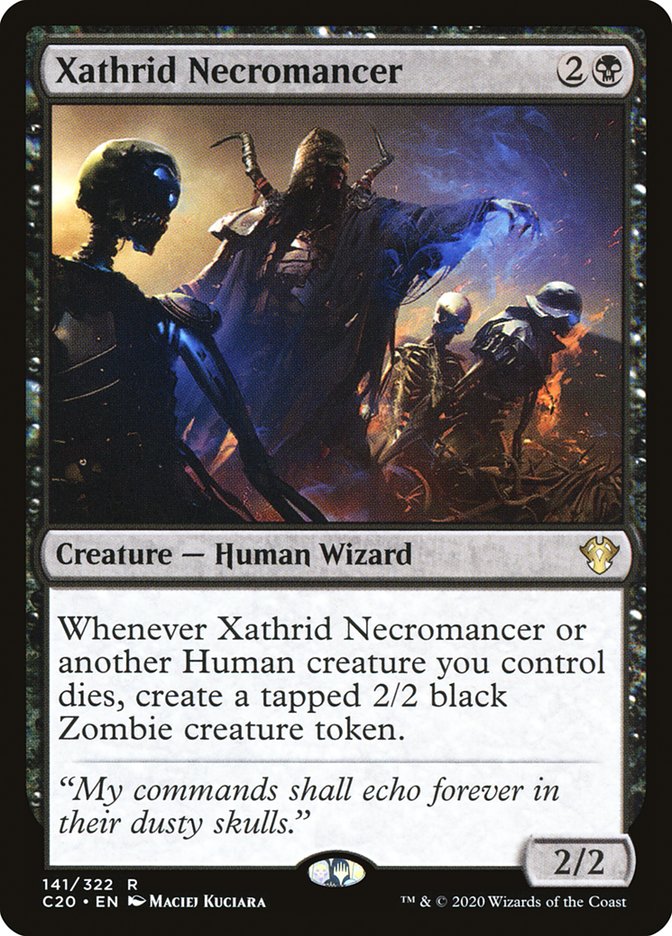 Xathrid Necromancer [Commander 2020] | Game Haven TX