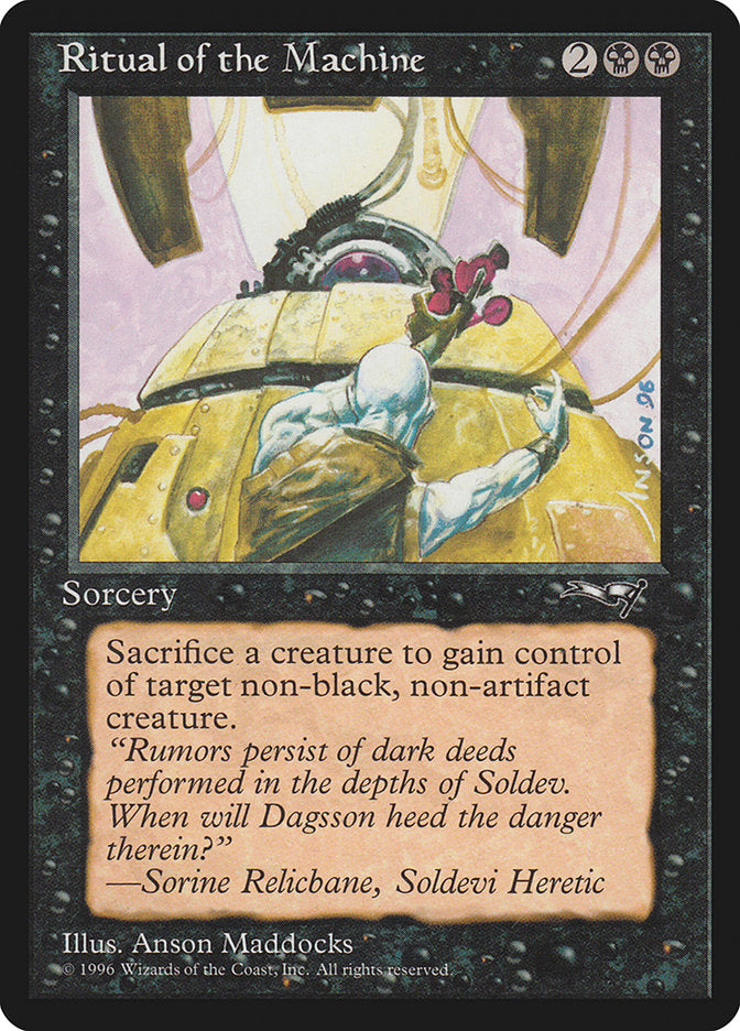 Ritual of the Machine [Alliances] | Game Haven TX