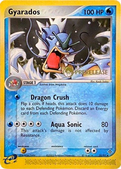 Gyarados (32/97) (Prerelease Promo) [EX: Dragon] | Game Haven TX