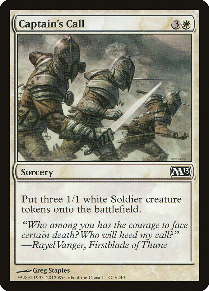 Captain's Call [Magic 2013] | Game Haven TX