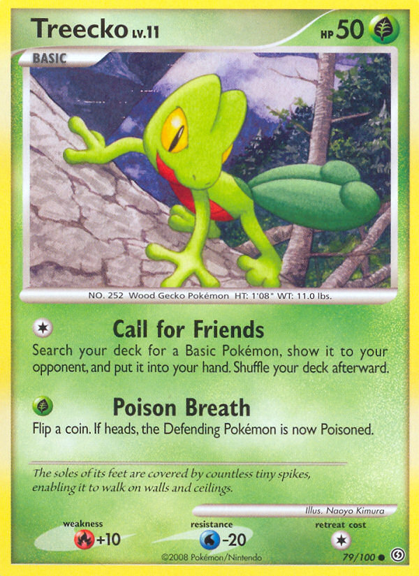 Treecko (79/100) [Diamond & Pearl: Stormfront] | Game Haven TX