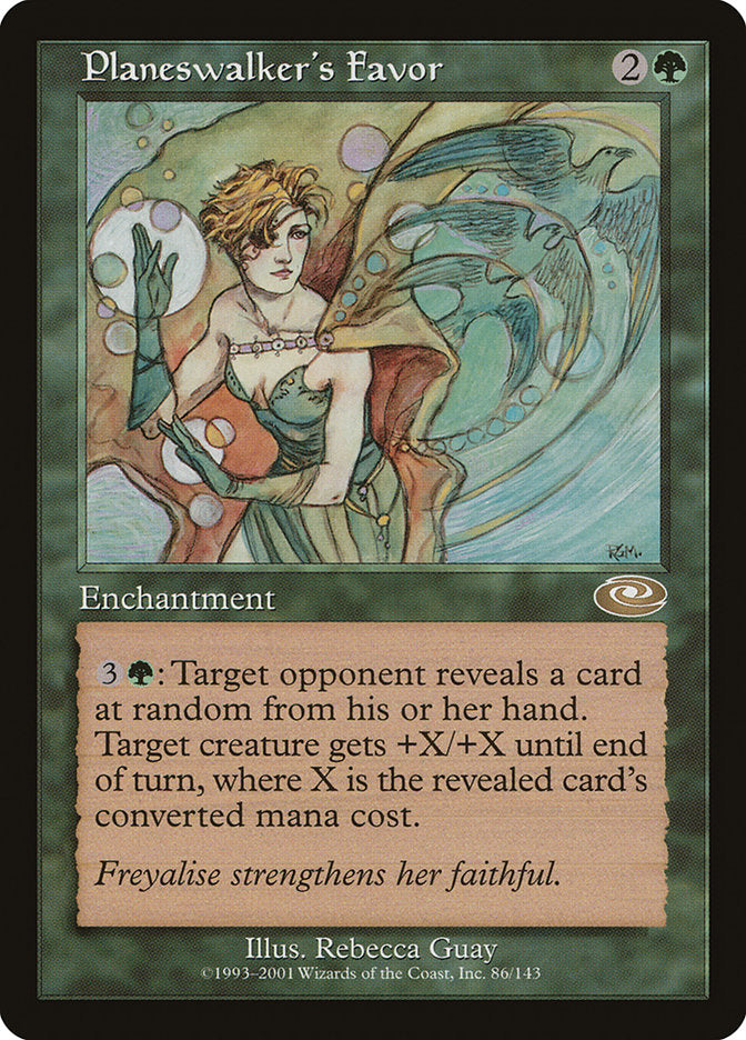 Planeswalker's Favor [Planeshift] | Game Haven TX