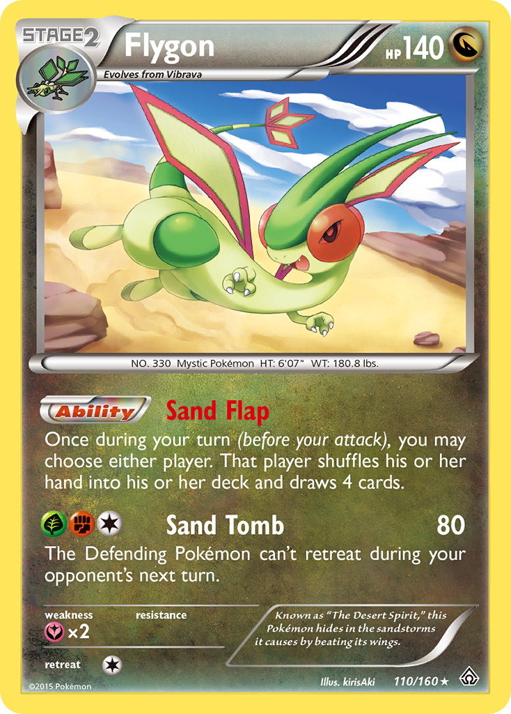 Flygon (110/160) [XY: Primal Clash] | Game Haven TX