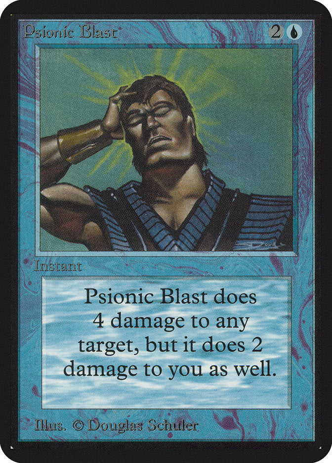 Psionic Blast [Limited Edition Alpha] | Game Haven TX