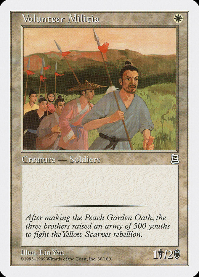 Volunteer Militia [Portal Three Kingdoms] | Game Haven TX