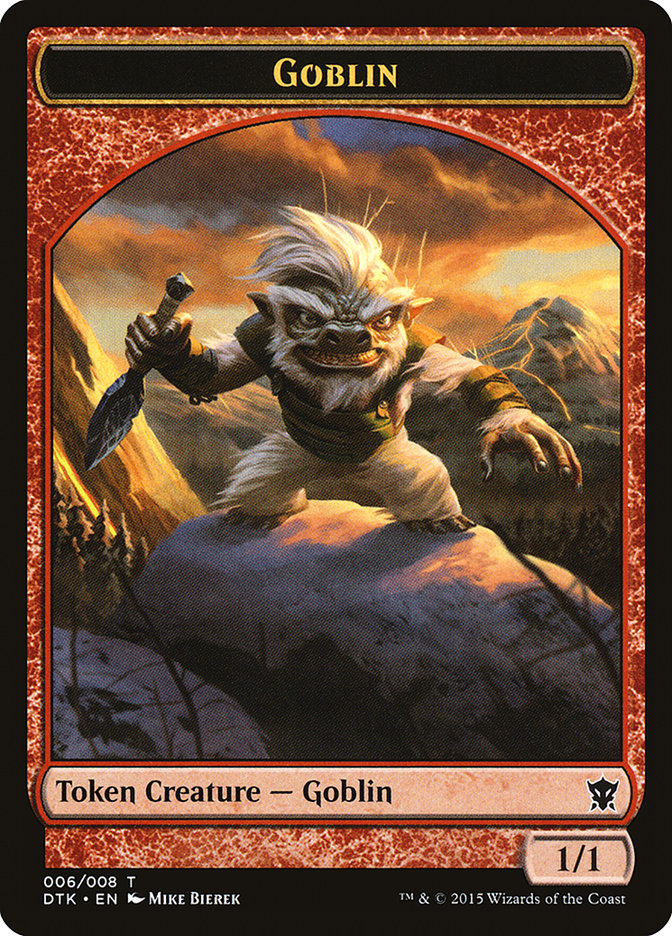 Goblin [Dragons of Tarkir Tokens] | Game Haven TX