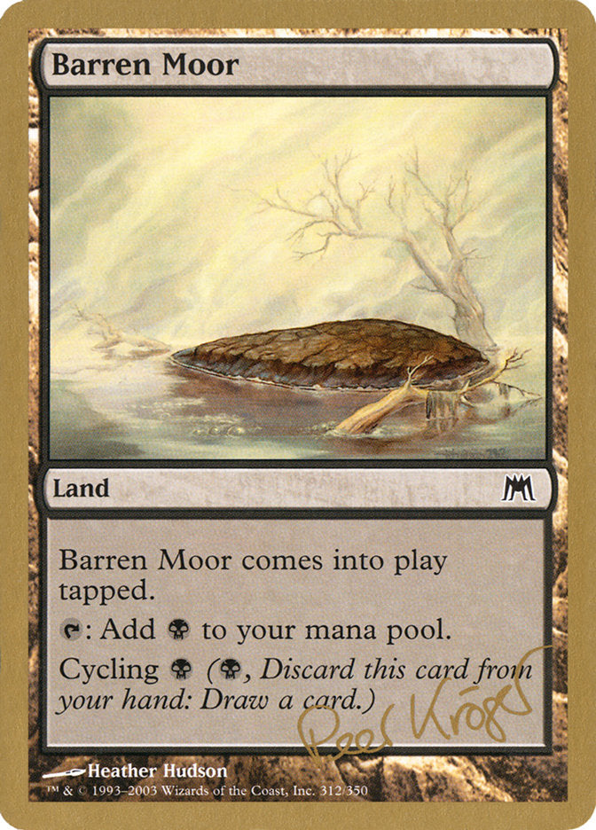 Barren Moor (Peer Kroger) [World Championship Decks 2003] | Game Haven TX
