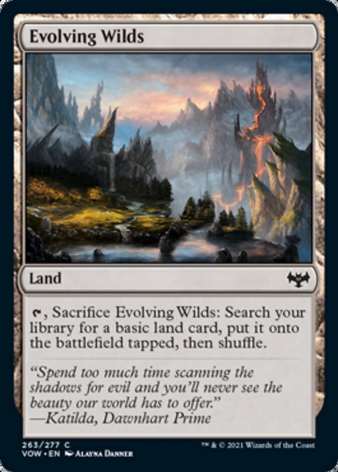 Evolving Wilds [Innistrad: Crimson Vow] | Game Haven TX