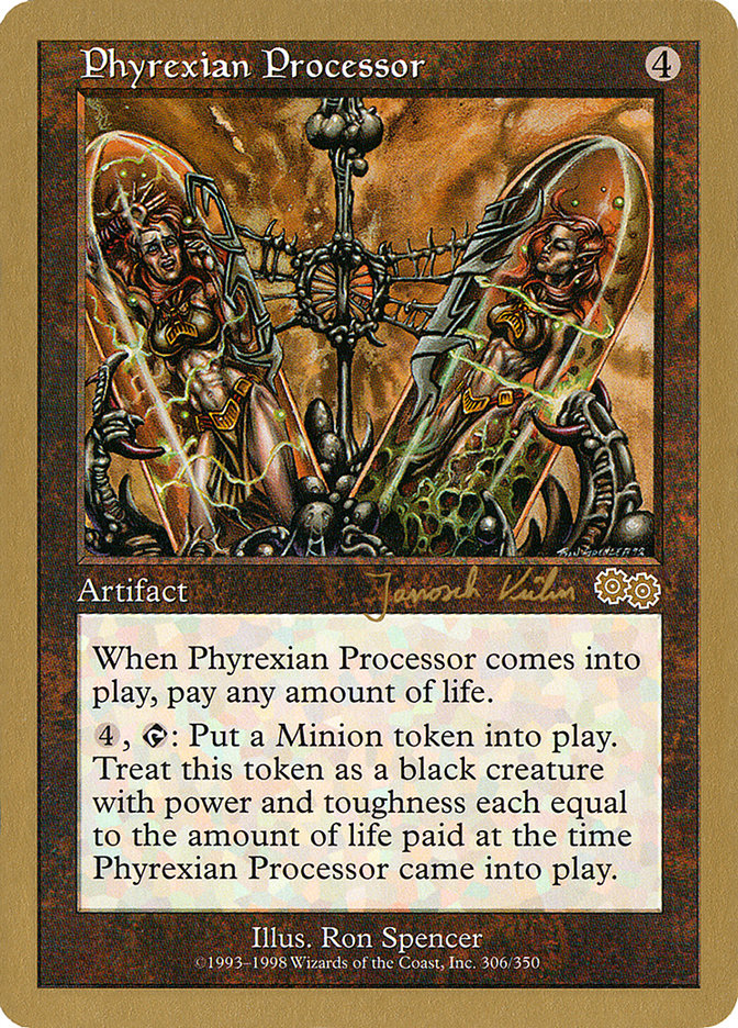 Phyrexian Processor (Janosch Kuhn) [World Championship Decks 2000] | Game Haven TX