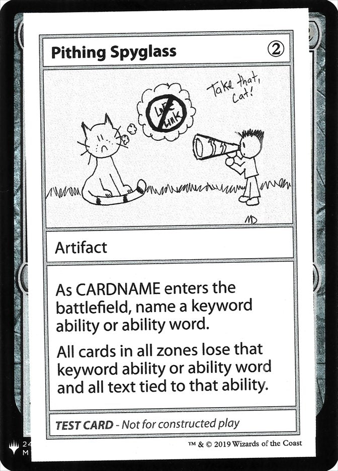 Pithing Spyglass [Mystery Booster Playtest Cards] | Game Haven TX