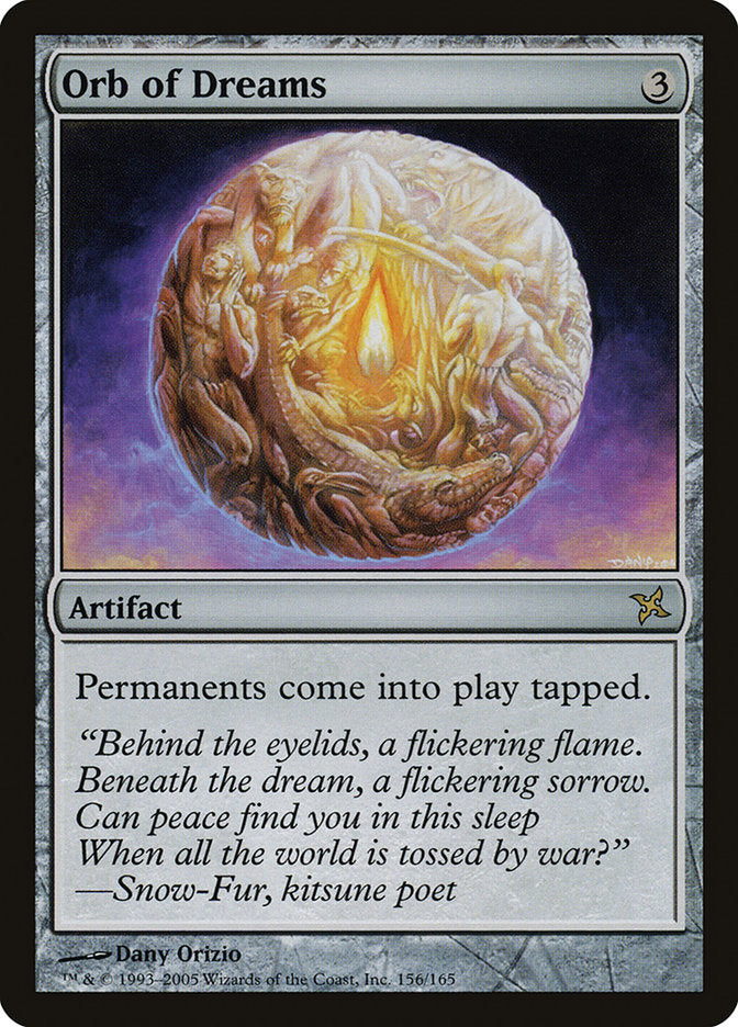 Orb of Dreams [Betrayers of Kamigawa] | Game Haven TX