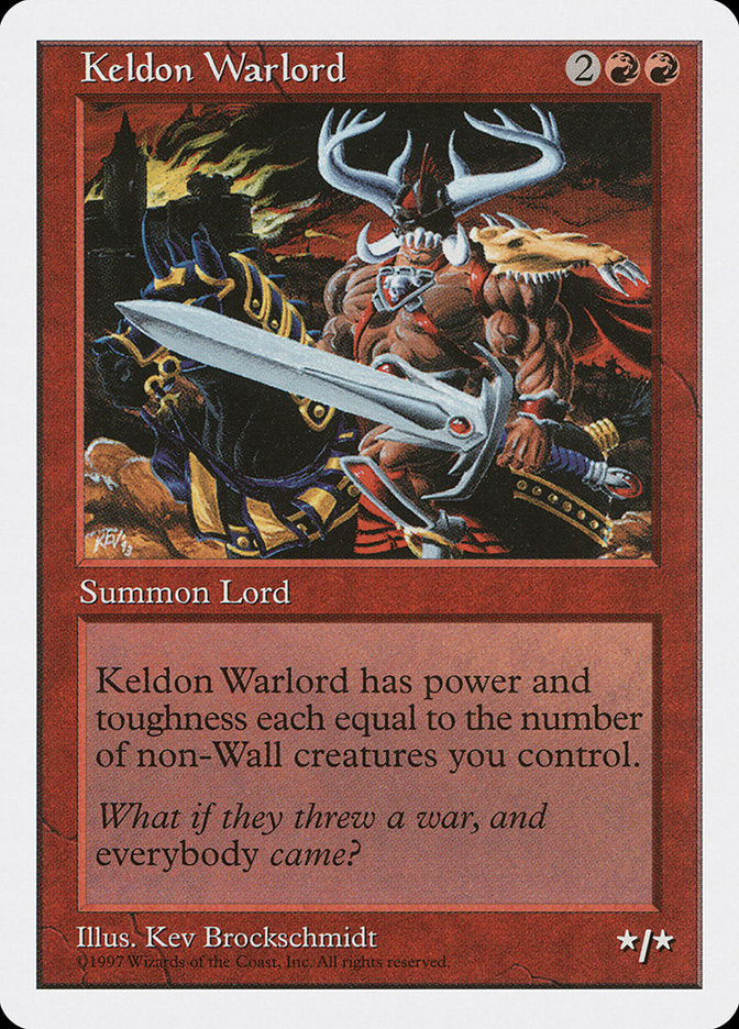Keldon Warlord [Fifth Edition] | Game Haven TX