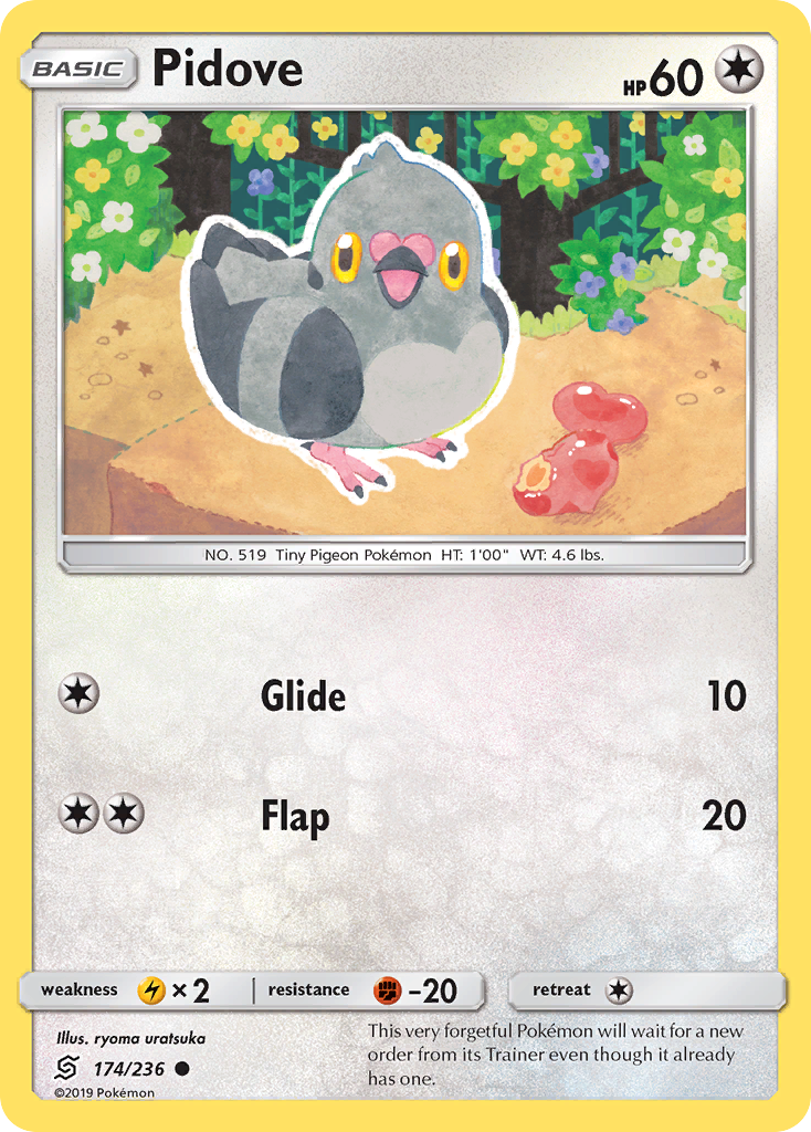 Pidove (174/236) [Sun & Moon: Unified Minds] | Game Haven TX