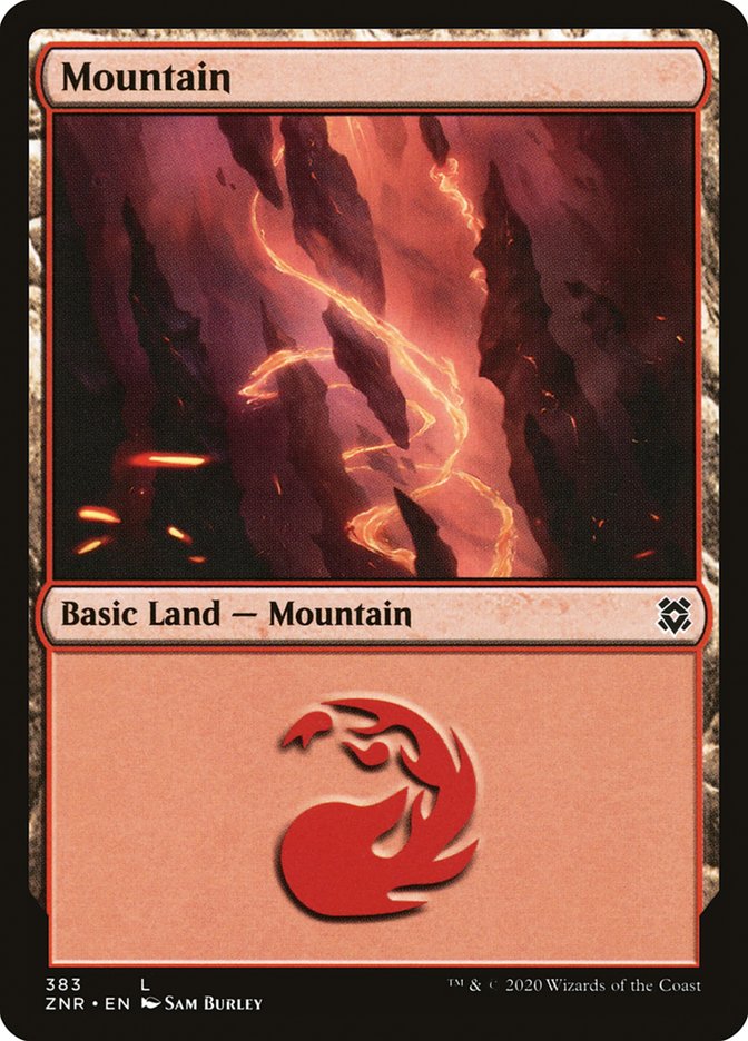 Mountain (383) [Zendikar Rising] | Game Haven TX