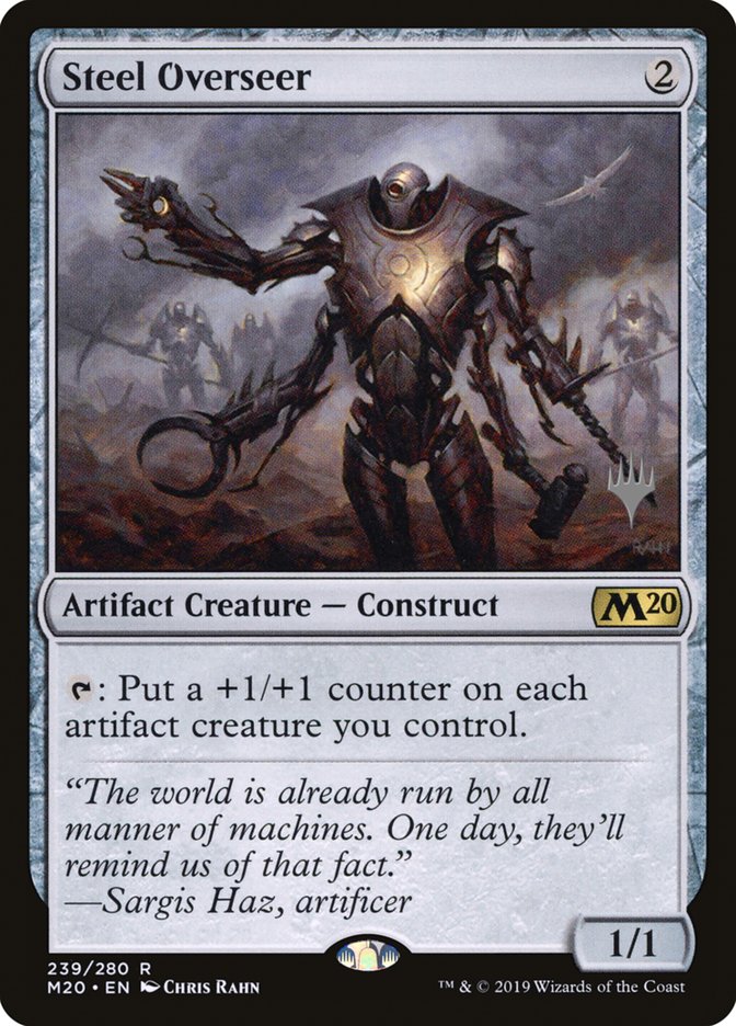 Steel Overseer [Core Set 2020 Promos] | Game Haven TX