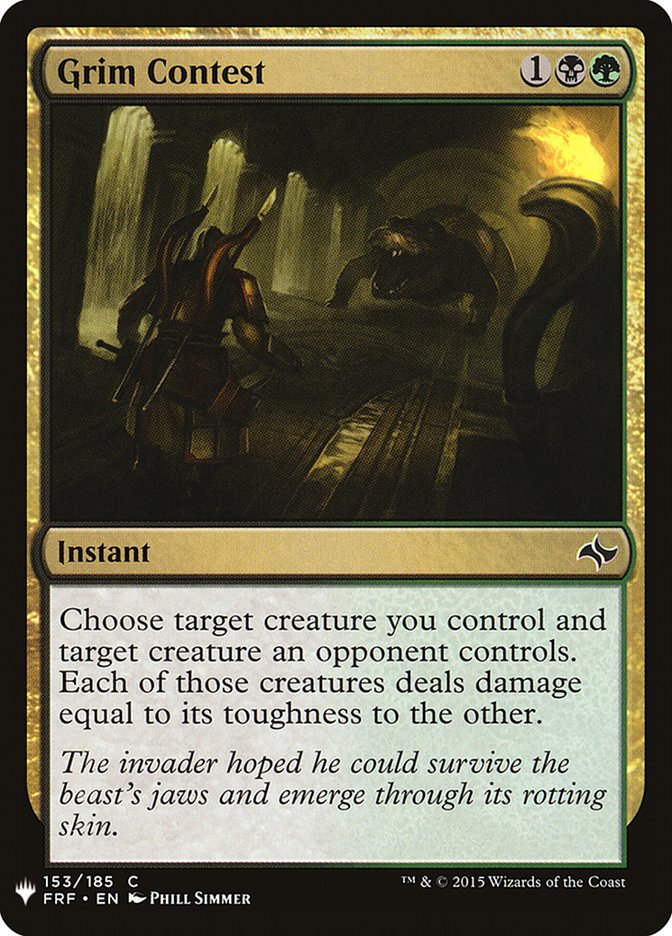 Grim Contest [Mystery Booster] | Game Haven TX