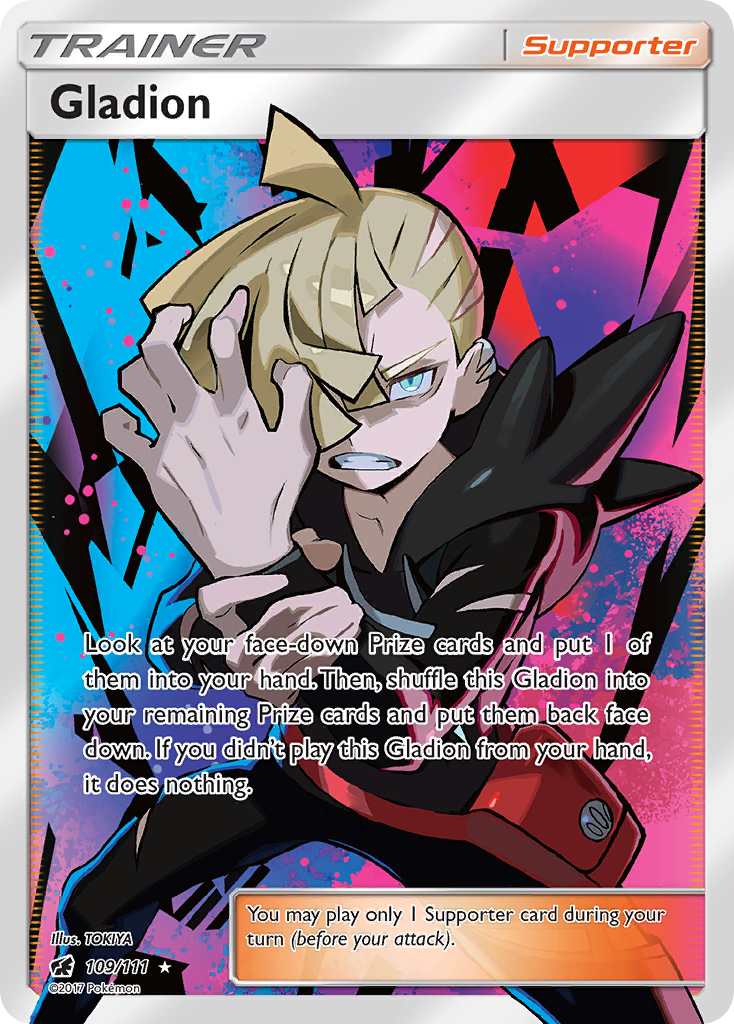 Gladion (109/111) [Sun & Moon: Crimson Invasion] | Game Haven TX