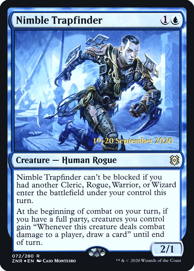 Nimble Trapfinder [Zendikar Rising Promos] | Game Haven TX